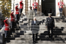 Мавзолей-гробница на княз Александър I Батенберг - полагане на венци