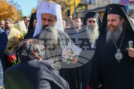 Гоце Делчев – Патриарх Даниил - посрещане