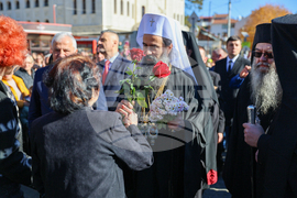 Гоце Делчев – Патриарх Даниил - посрещане