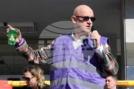 Агенция за ядрено регулиране - служители - протестна акция