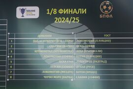 Футбол - жребий - осминафинали