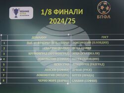 Футбол - жребий - осминафинали