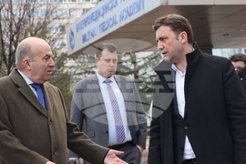 Военномедицинска академия (ВМА) - министри - пострадал - посещение