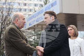 Военномедицинска академия (ВМА) - министри - пострадал - посещение