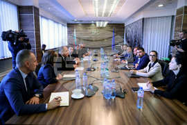 Министерство на регионалното развитие и благоустройството - Виолета Коритарова - Петър Димитров - среща