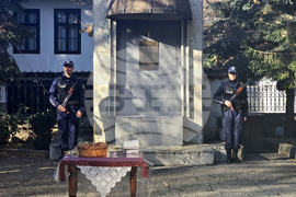 Добрич - ОДМВР - Почетен караул - водосвет