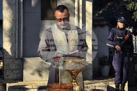 Добрич - ОДМВР - Почетен караул - водосвет
