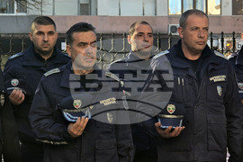 Добрич - ОДМВР - Почетен караул - водосвет