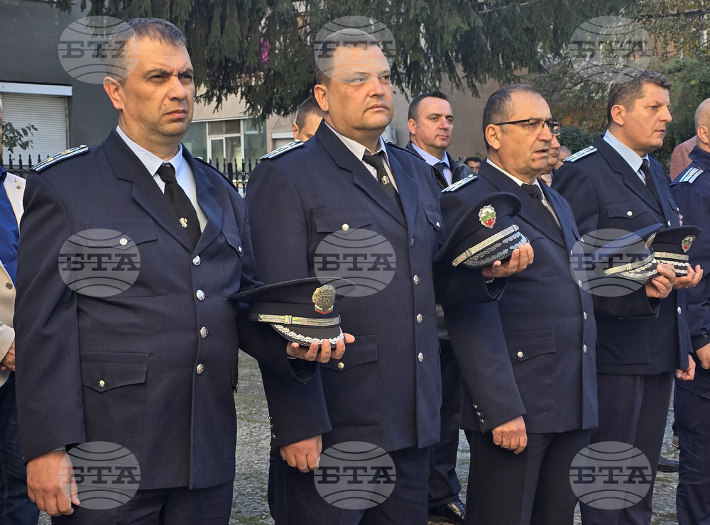 Добрич - ОДМВР - Почетен караул - водосвет
