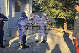 Добрич - ОДМВР - Почетен караул - водосвет