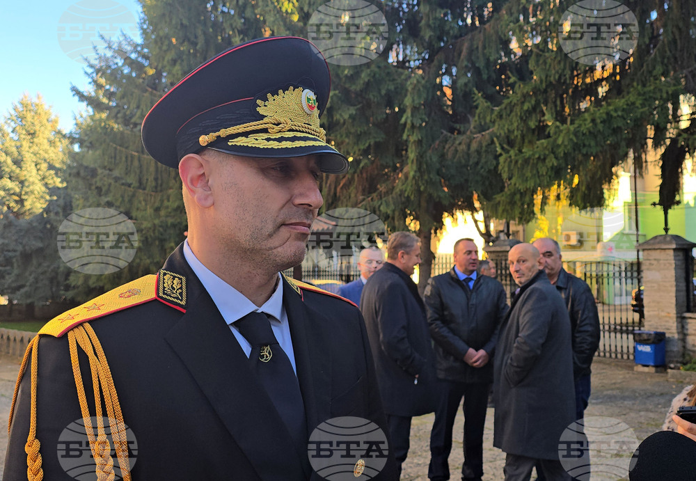 Добрич - ОДМВР - Почетен караул - водосвет
