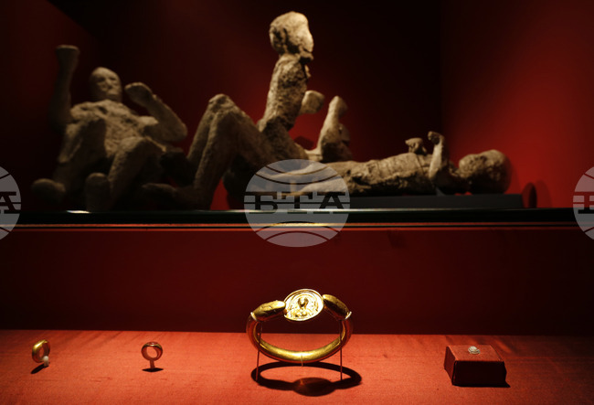 Изложба за Помпей е подредена в Китай