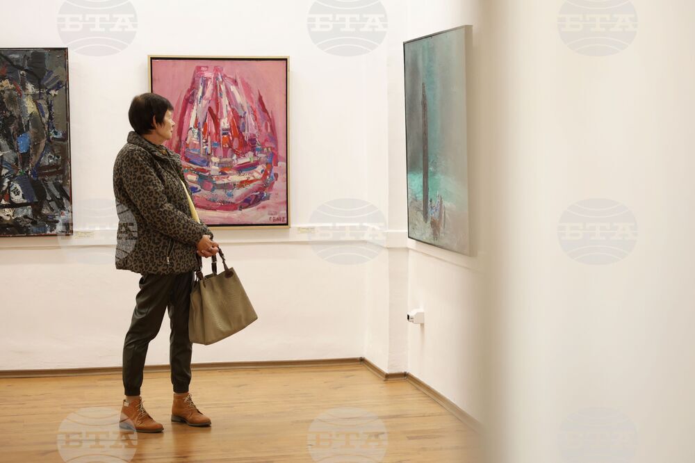 Бургас - Георги Баев - годишнина - изложба