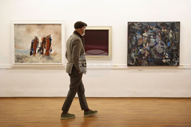 Бургас - Георги Баев - годишнина - изложба