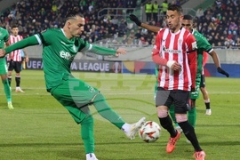 Разград - футбол - Лига Европа - Лудогорец - Атлетик Билбао